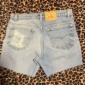 Levi's Vintage 517  Denim cutoff Shorts